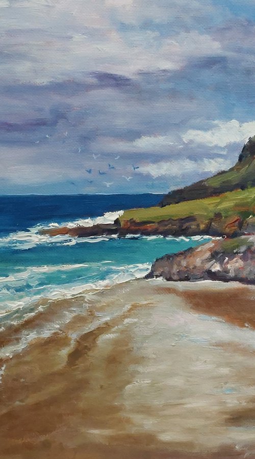 Cornish Coast by Zoe Elizabeth Norman
