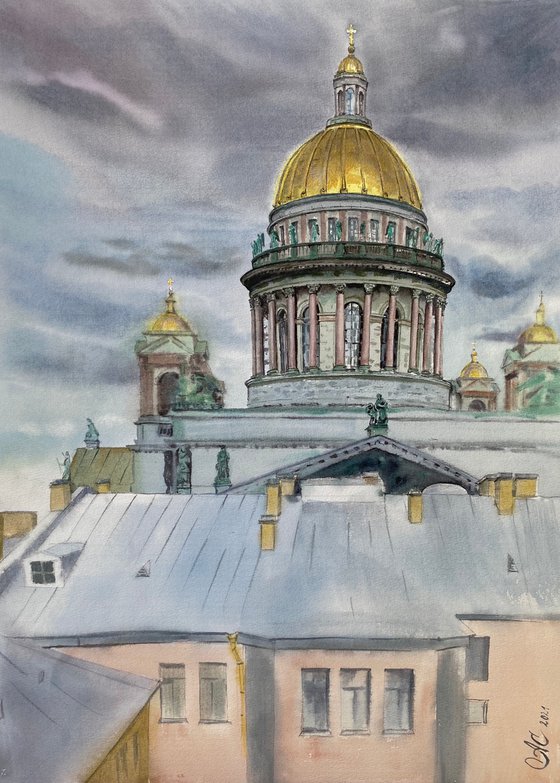Petersburg impressions. Saint Isaac's Cathedral