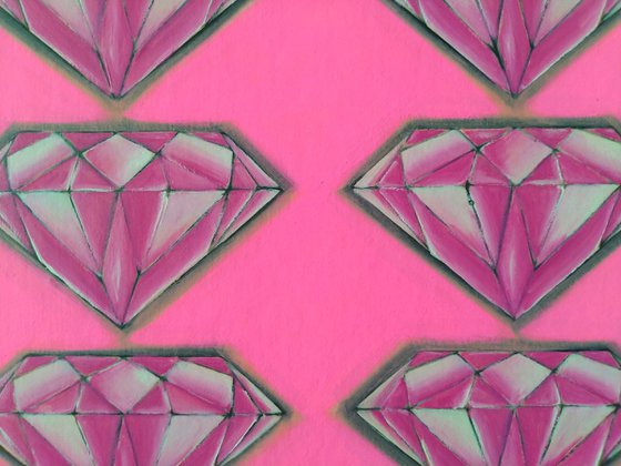 Diamonds (pink)