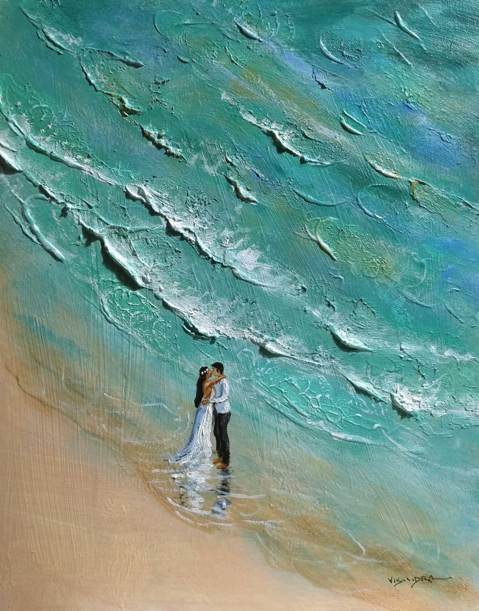Beach Bride2 by Vishalandra Dakur