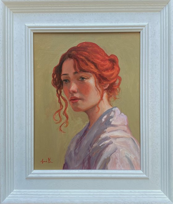 Woman with Red Hair.