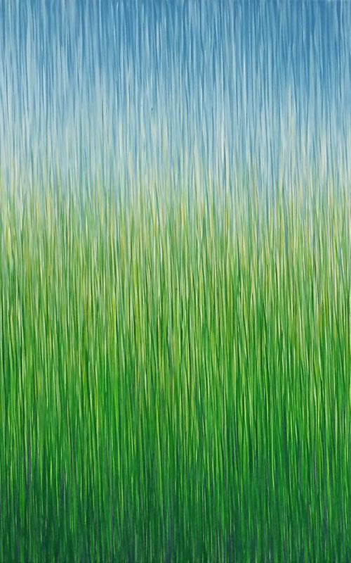 The Wetland Paradise 122 x 81cm by George Hall