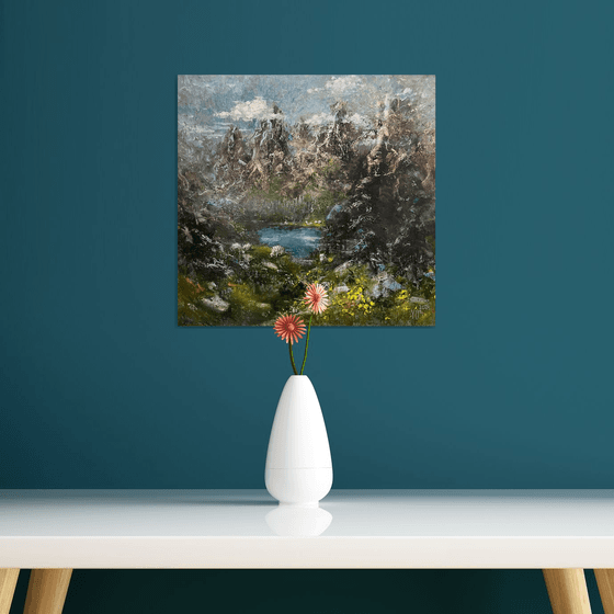 Wilderness rocky mountain