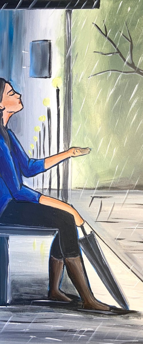 shelter from the rain 2 by Aisha Haider