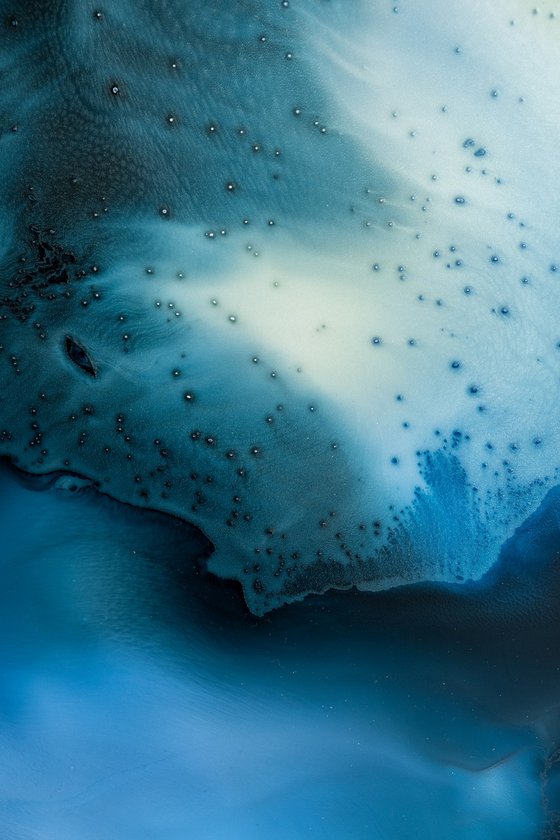 Ocean Abstract Fluid Painting