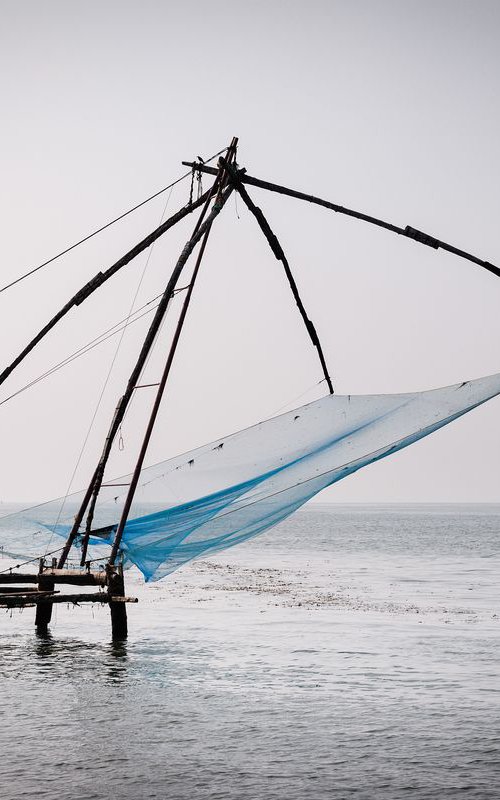 Fishermen, Fort Kochi by Tom Hanslien