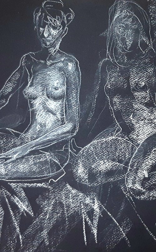 Two gils by Sergey Kostov