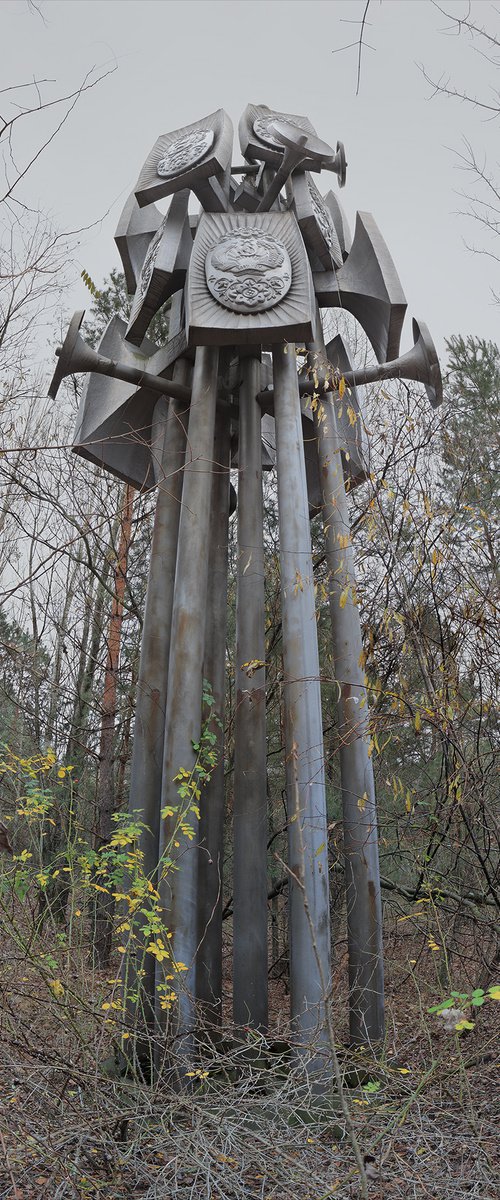 #25. Pripyat monument 1 - XL size by Stanislav Vederskyi