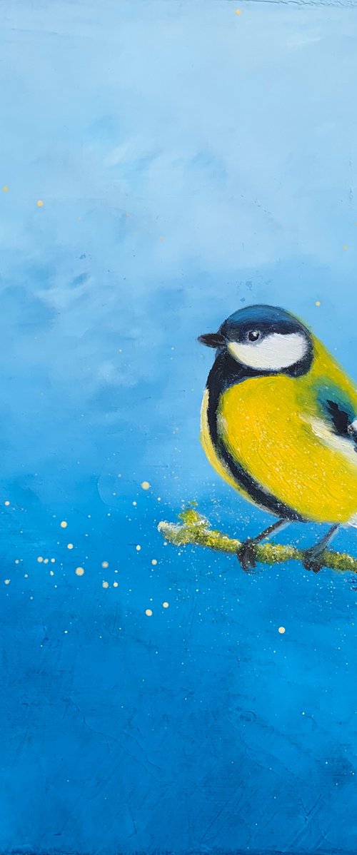 Great Tit by Laure Bury