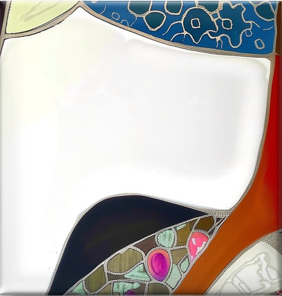 TRiptych Geometric abstraction #81