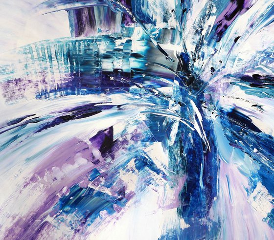 Violet And Blue Abstraction...XL 1