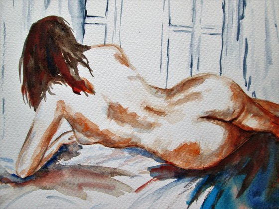 nude reclining