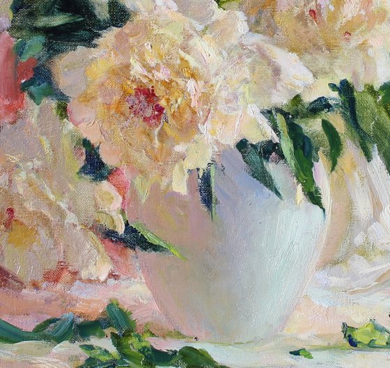 Vanilla peonies