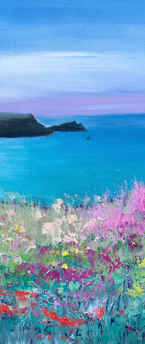 Cornwall At Dusk by Laure Bury