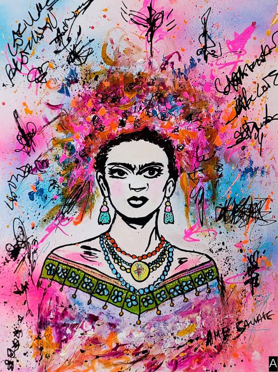 Set of 3 Hand-Painted Wood Panels