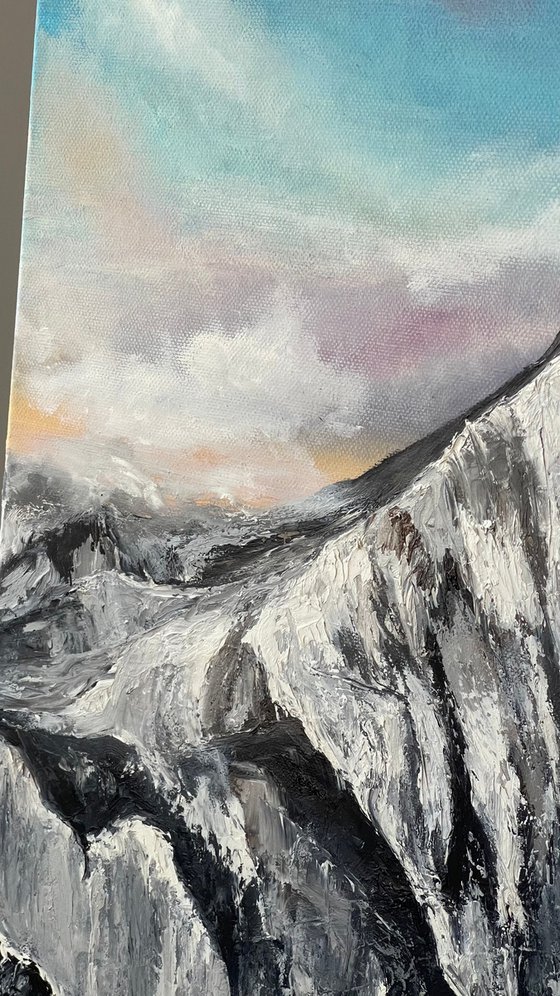Cloudy mountains