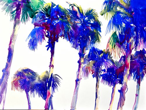 Palm Trees From California by Suren Nersisyan