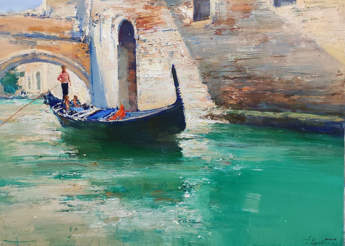 Canal in Venice by Dmitrii Ermolov