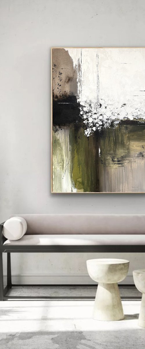 Moss and Mist, Earthy Greens by Tatiana Malinovscaia