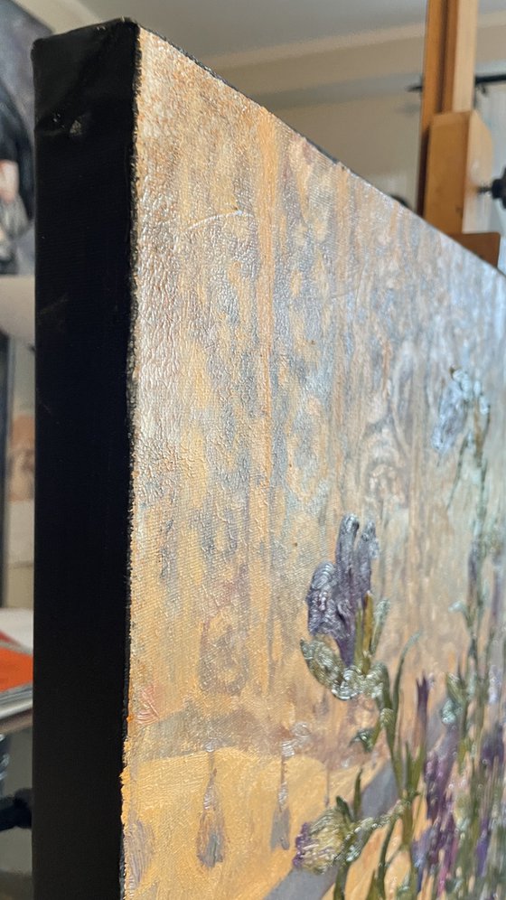 Bouquet of bellflowers