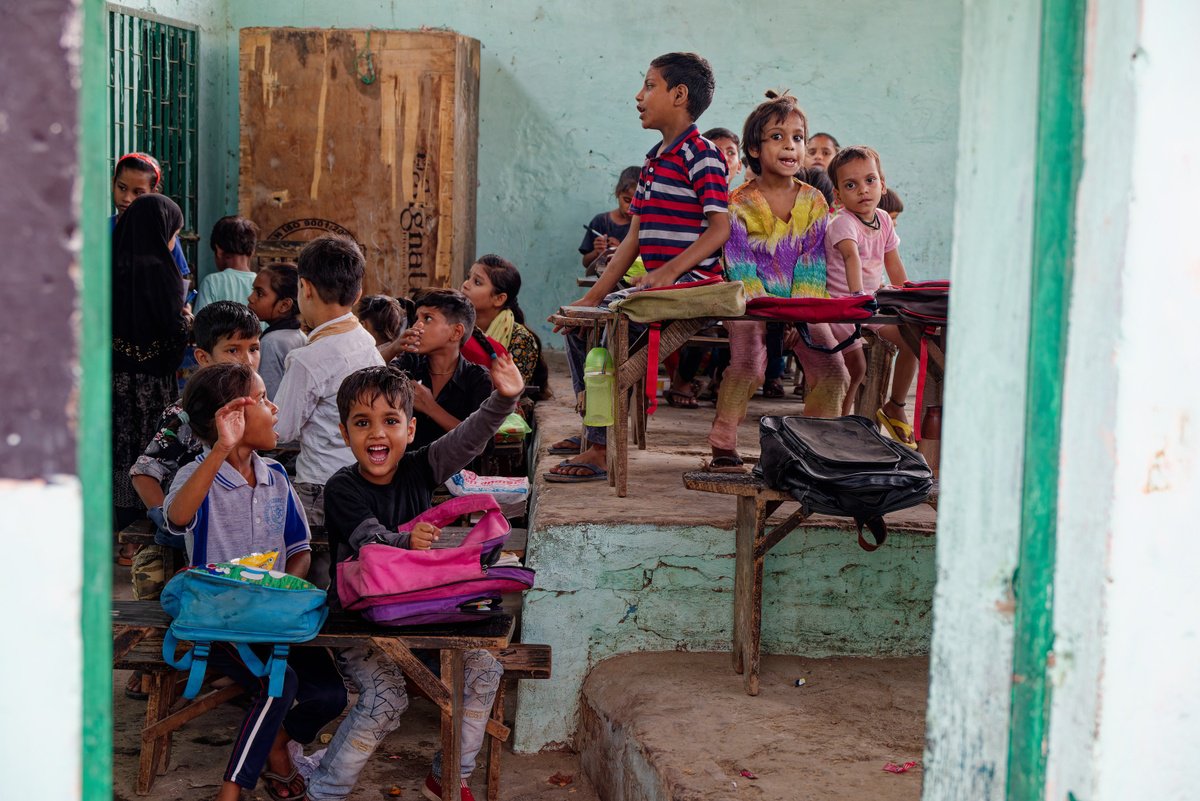 Indian Classroom by Marc Ehrenbold