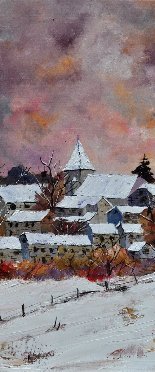 Winter in Awagne by Pol Henry Ledent
