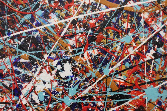 Kinetic Flow (Framed)