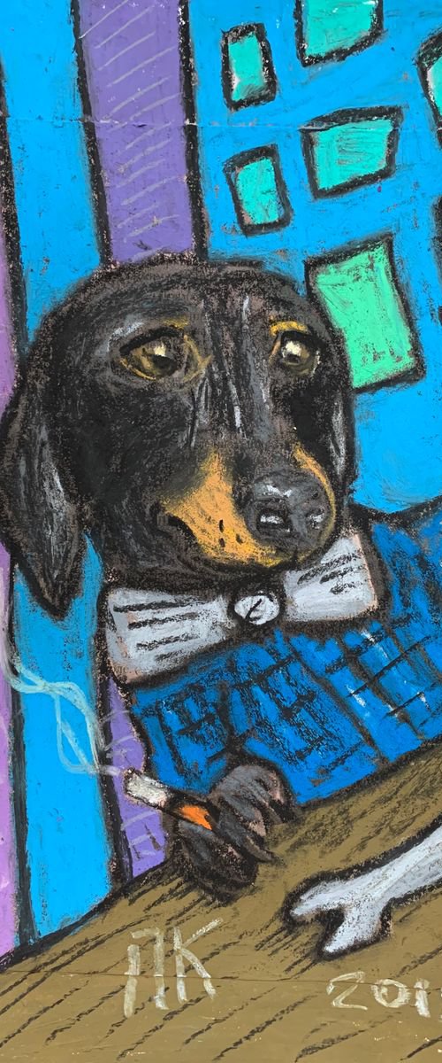 Dog and bad behaviors #14 by Pavel Kuragin