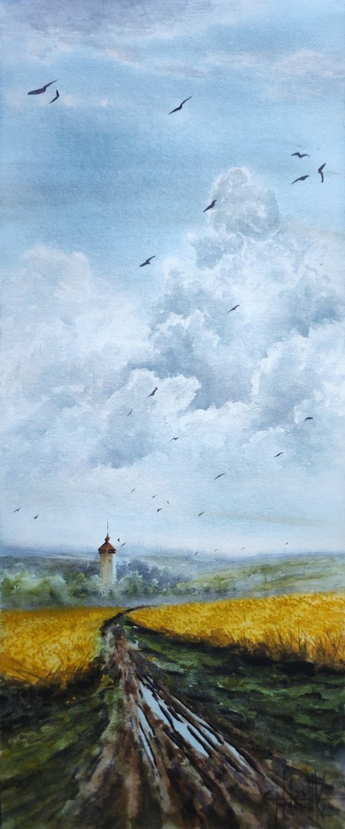 Returning home by Eugene Gorbachenko