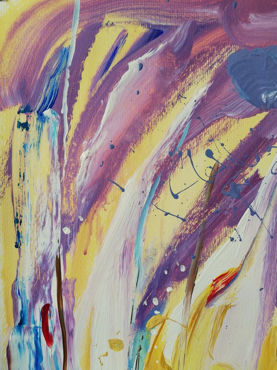 Abstract Sailing Joy