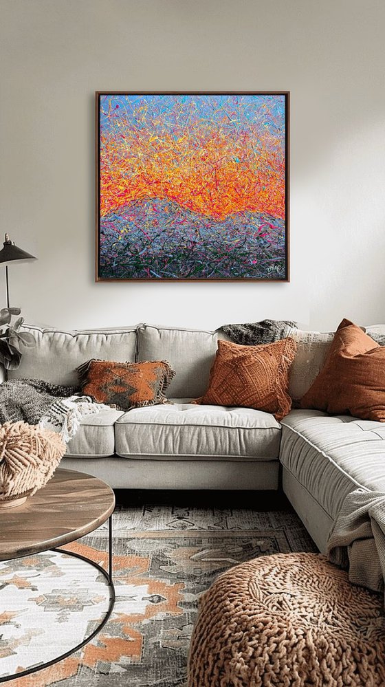 An Invitation to Now - framed