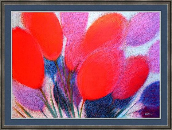 Tulips Red 7