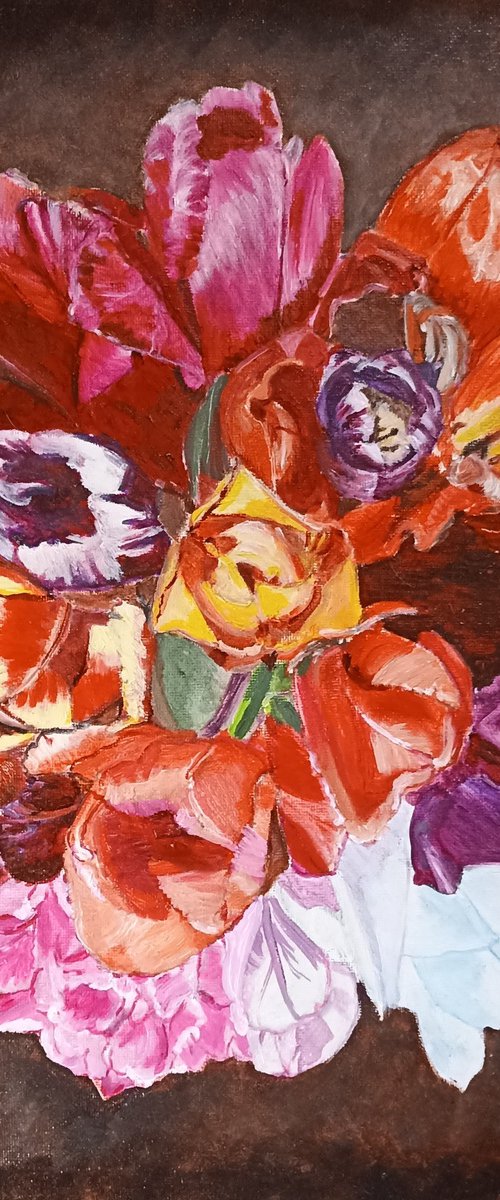 Flowers tulips 23 by Isabelle Lucas