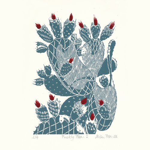 Prickly Pear 1 by Alison Pearce