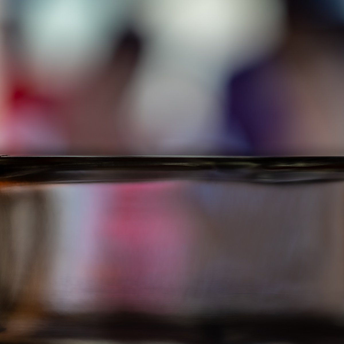 Abstract Landscape Photograph By Sven Pfrommer, 41 X 41", Fluid Horizon Xxviii - Seascape Photoart, Original Artwork