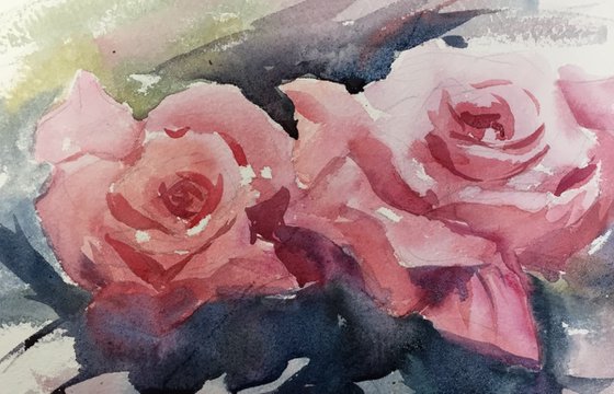 Twin roses