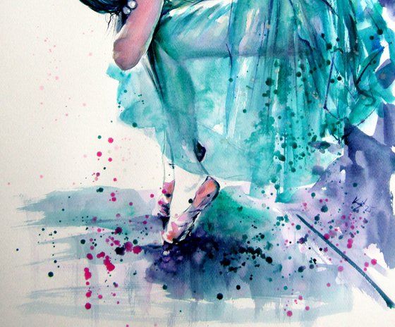 Resting ballerina II