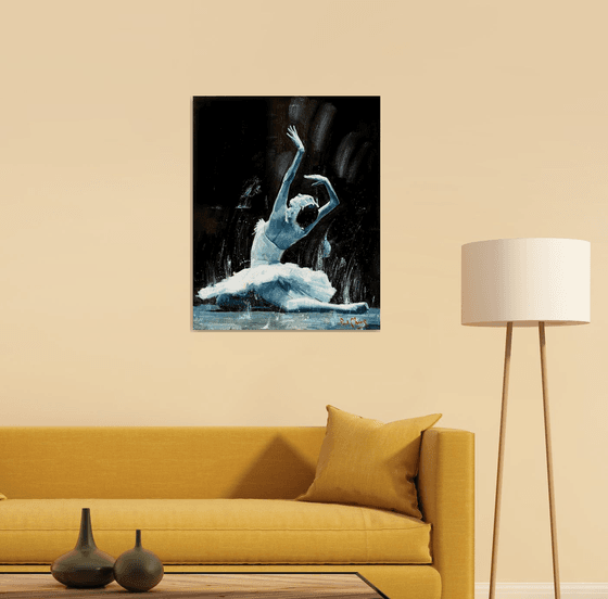 Swan Lake Ballet Dancer No. 110