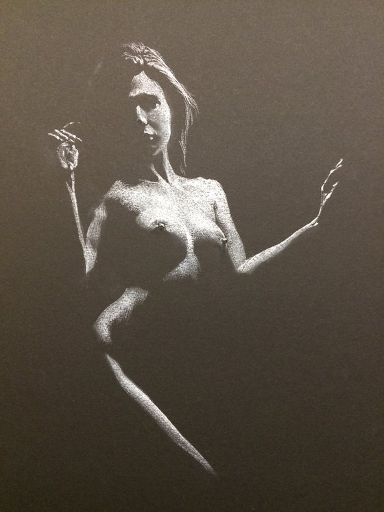 Nude noir #278 (21X29)cm