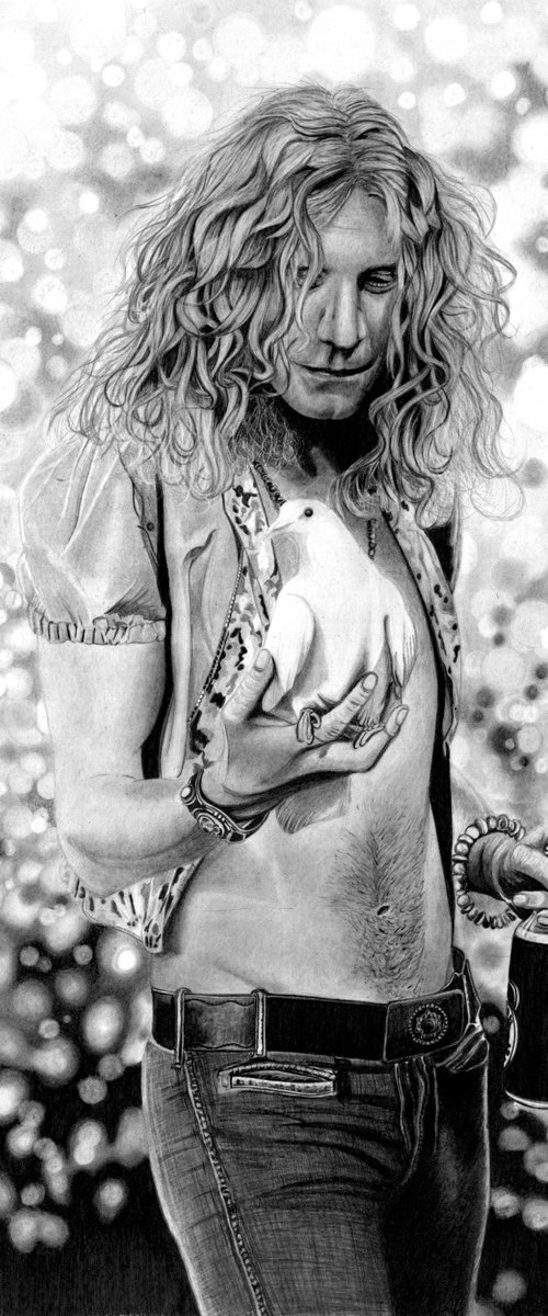 Robert Plant by Paul Stowe