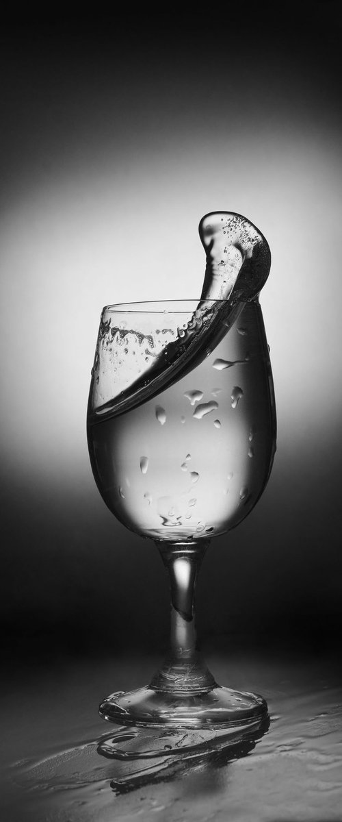 " Glass of water "  Limited edition 1 / 10 by Dmitry Savchenko