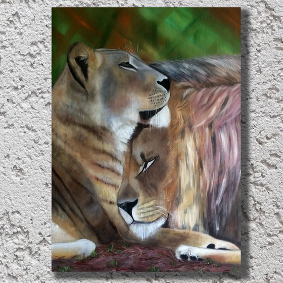 The Lions. Portrait