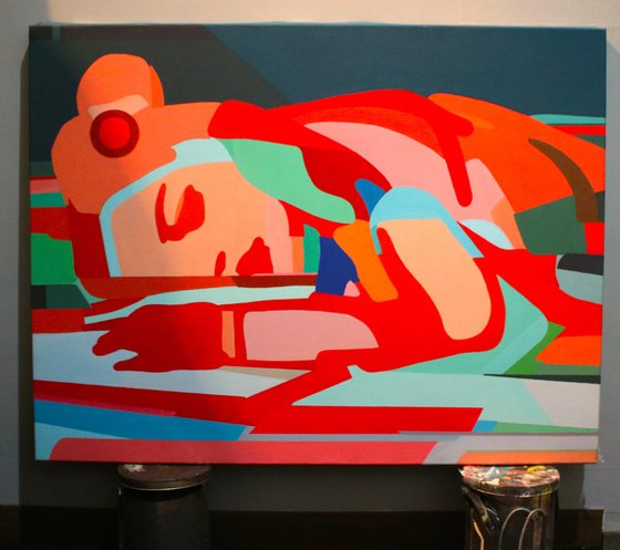 SLEEPING WOMAN