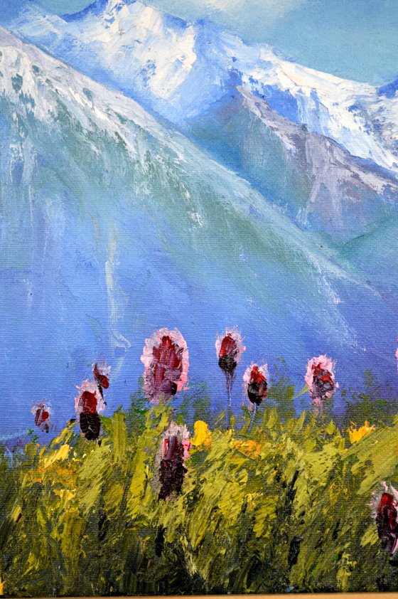 Mountain herbs 30X30