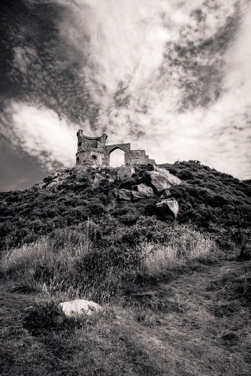 Ruins in monochrome #2 by Michelle Williams Photography