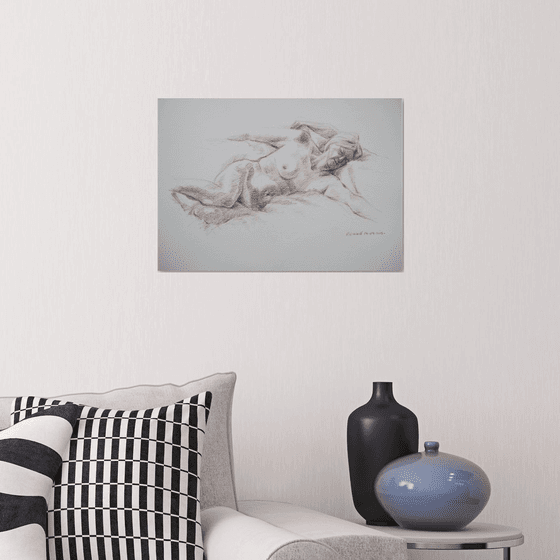 reclining female nude