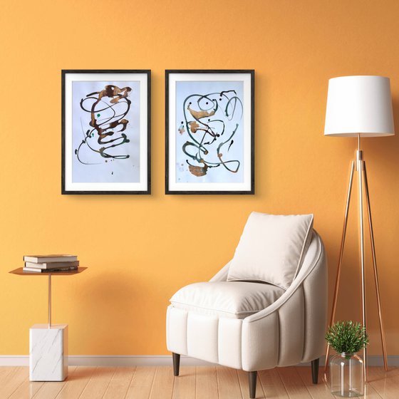 Abstract Signatures and Lines