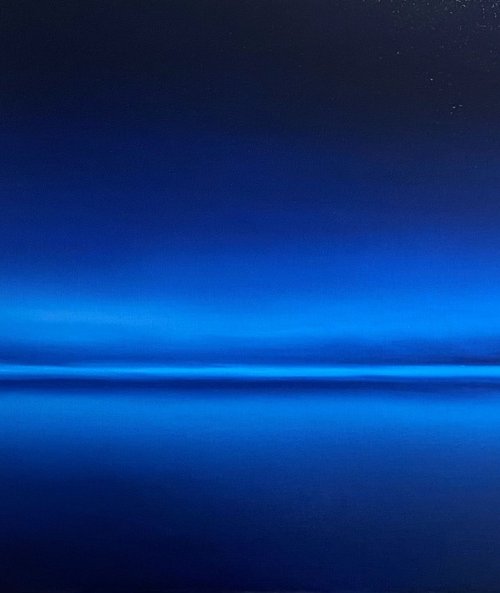 Ocean Water deep blue by Nataliia Krykun