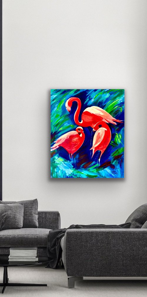 "Flamboyance" by Julia Borg