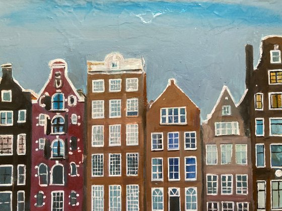 Canal Houses Of Amsterdam